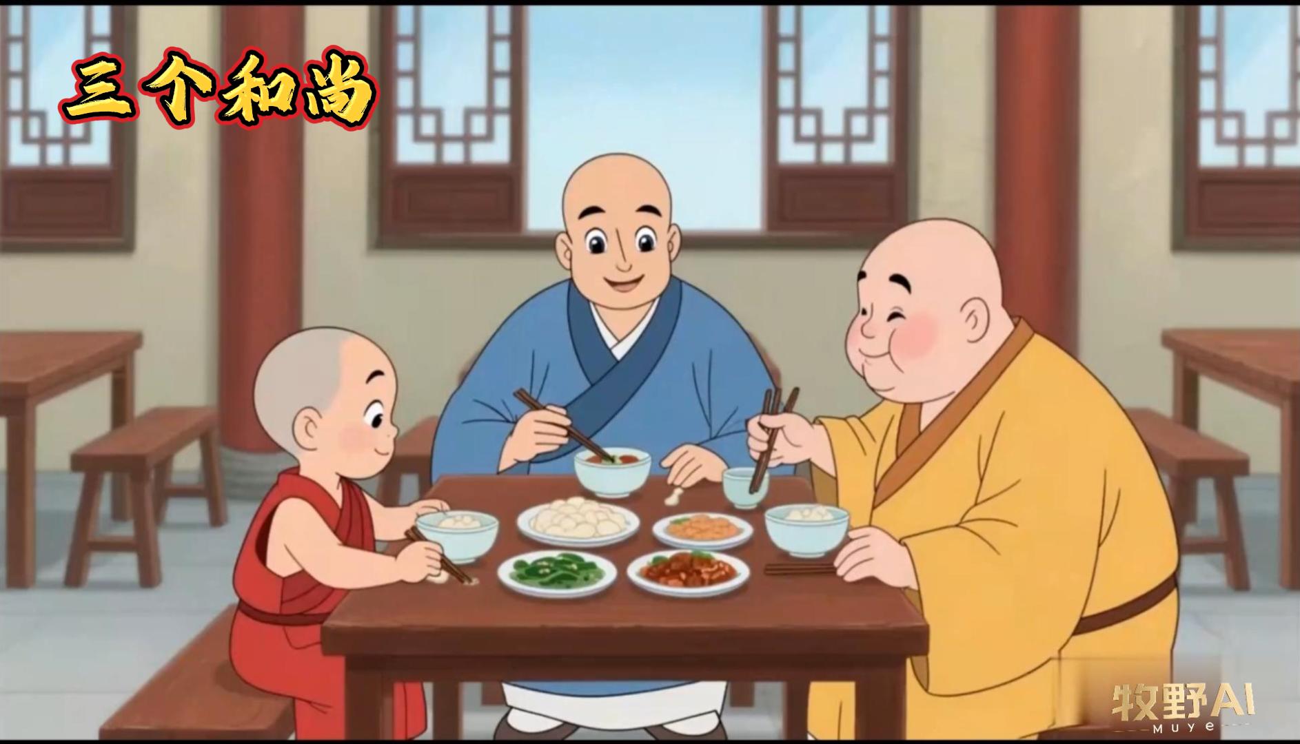 三个和尚