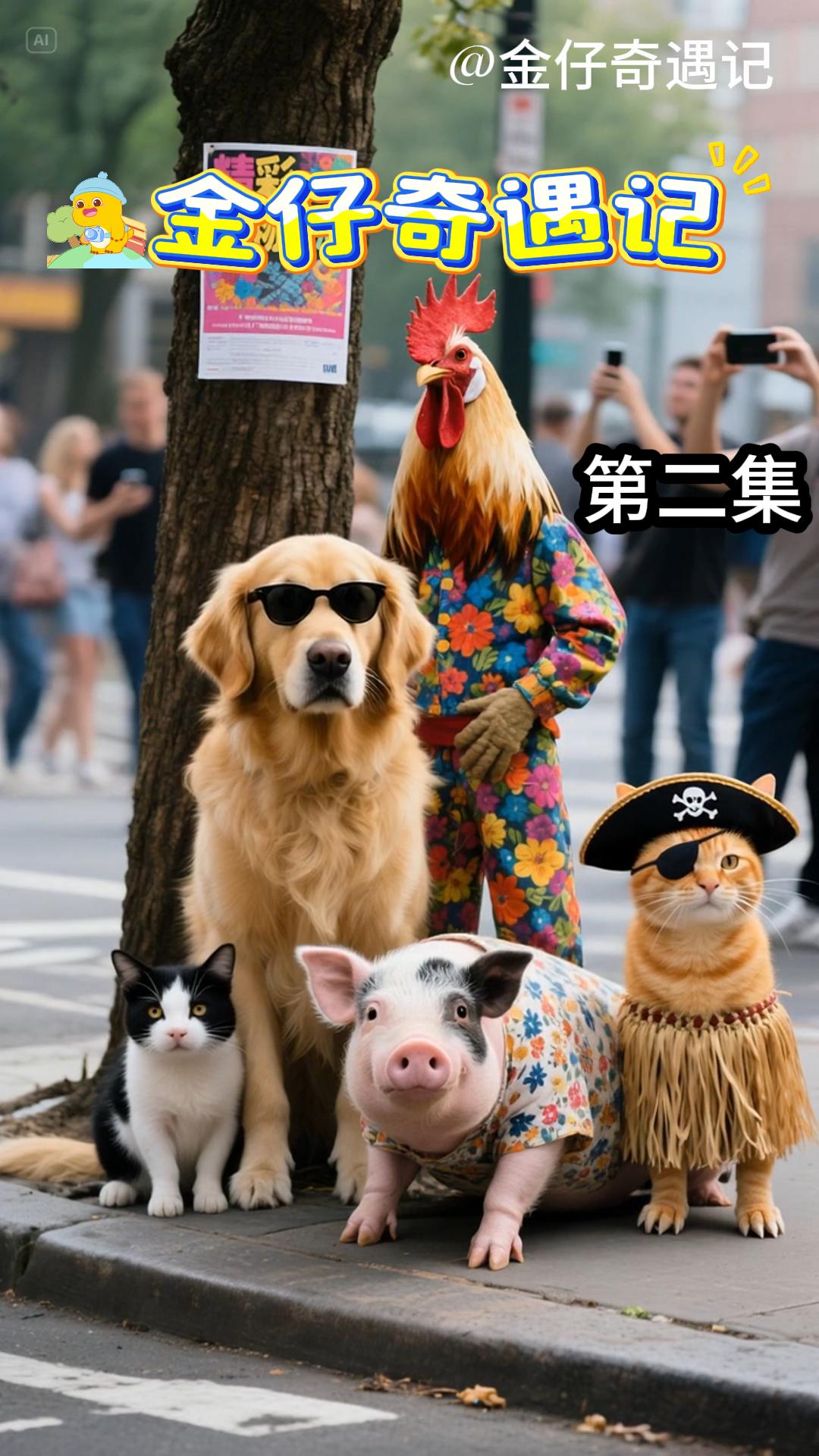 AI短剧《金仔奇遇记》2